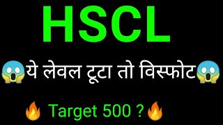 HSCL share 🔥  HSCL share latest news today  HSCL share News  HSCL [upl. by Edette]