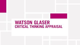 A Guide to the Watson Glaser Test [upl. by Alaric]