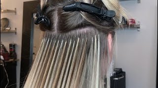 Great Lengths Hair Extension Transformation  Jackie [upl. by Aisayt]