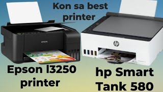 Best printer ink tank hp Smart Tank 580 Epson L3250 WiFi printer Allin One Color ID Card Copy 12 [upl. by Einon437]