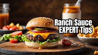 The Ranch Sauce EXPERT Reveals BBQ Smash Burger Secrets [upl. by Reames]