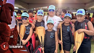 Taitamariki rangatahi lead the way in 2024 Waka Ama Sprint Nationals [upl. by Vitus]