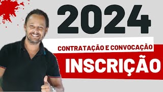 INSCRIÇÕES 2024 PARA ASB ATB PROFESSOR ESPECIALISTA INSPETOR ESCOLAR [upl. by Lain952]