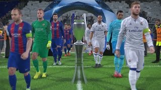 PES 2018  UEFA Champions League Final  Real Madrid vs PSG  Gameplay PC [upl. by Norrek]