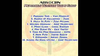 ABS CBN MEMORABLE TELESERYE Theme Songs [upl. by Lamont]