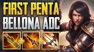 I GOT SMITE 2s FIRST PENTA Bellona ADC Gameplay SMITE 2 Alpha [upl. by Amatruda220]