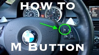 How To Set Your M Button  BMW E92 M3 [upl. by Semele621]