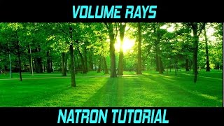 Natron Tutorial  Create Volume rays [upl. by Eitnom]