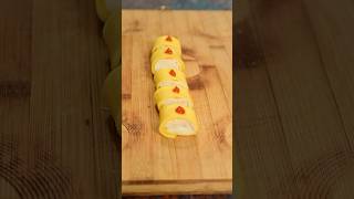 Omelet roll easyrecipes eggs [upl. by Heyra]