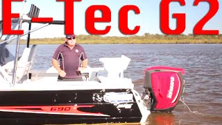 Evinrude ETec G2 225 Full Review and Opinion on Quintrex Trident 690 Hard Top [upl. by Etnoid466]