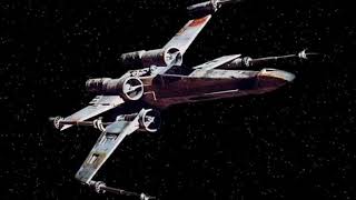 X Wing Fighter Flyby sound FX Enhanced [upl. by Dnilazor]