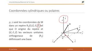 Mécanique Rationnelle  Chapitre 4 Cinématique du solide rigide 1ère séance [upl. by Ulund]