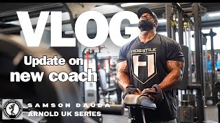 Arnold Classic 2024 series  Vlog 5 days out from Arnold UK  Samson Dauda [upl. by Enylhsa]