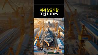 세계 항공모함 조선소 TOP5 World Carrier Shipyard Top 5 [upl. by Amero499]