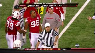 Texas Longhorns Last Second Against Nebraska in Big 12 Title Game [upl. by Liv246]