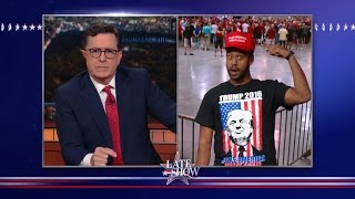 Black Trump Supporter Mistakenly Ejected From Rally [upl. by Aubine]