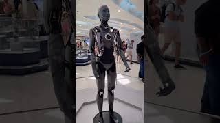 Humanoid Robot at MuseumOfFuture Dubai dubaidiarieshumanoidrobot museumoffutureroboticsthrilled [upl. by Ahseia]