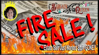 Fire Sale  Crazy Cheap Estate Sale in Peggs OK [upl. by Tamas]