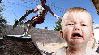 Buff Baby Throws Temper Tantrum In 112 Degree Weather Sweeper Shuv [upl. by Kaleena]