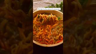 Loaded Black Pepper Maggi  Maggi recipe  Easy recipe  Snacks recipes [upl. by Annawot827]