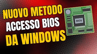 Altro metodo per accedere al BIOS da Windows Guida completa e facile [upl. by Aihseyn335]