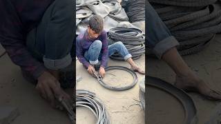 How Amazing Recycling Tyres  shorts ytshorts recycle [upl. by Notsruht232]