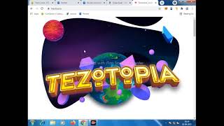 Tezotopia game  Gif games project  Tezos new project cryptovillageindia [upl. by Watkin124]