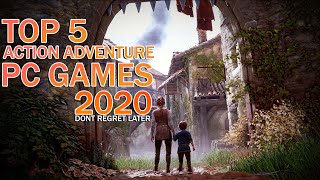 TOP 5 Action Adventure Games For PC 2020  The Best Story Games OF all [upl. by Cynde203]