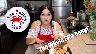 THE WHOLE SHABANGBoiling Crab Recipe Mas Masa Version [upl. by Salguod]