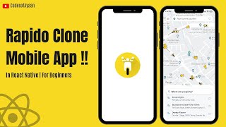 🔴Rapido App in React Native  Map Polyline and Ride Functionality  For Beginners [upl. by Adriel]