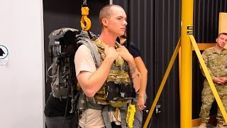 DARPA Tests Battery Powered Exoskeletons on Real Soldiers [upl. by Annaeirb609]