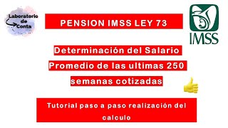 APRENDE A CALCULAR TU SALARIO PROMEDIO DE LAS ULTIMAS 250 SEMANAS COTIZADAS imss PARA TU pension [upl. by Ettenan379]