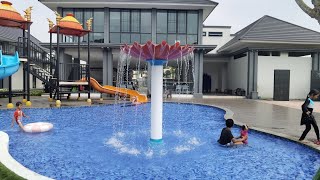 Berenang di Breeze Water Club House CitraLand Cibubur [upl. by Tabib]