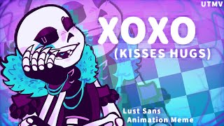 XOXO Kisses Hugs  Lust SansViolet Animation Meme  UTMV  Loofiez [upl. by Labotsirc]