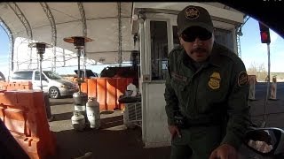 US Border Patrol Checkpoint Remaining Silent Spot Rd MM 78 east of Dateland Arizona on I8 [upl. by Eneri]