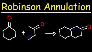 Robinson Annulation Reaction Mechanism [upl. by Hgielyak206]