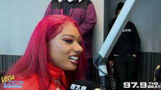 Veda Loca in the Morning Megan Thee Stallion Tells All EXCLUSIVE [upl. by Faun808]