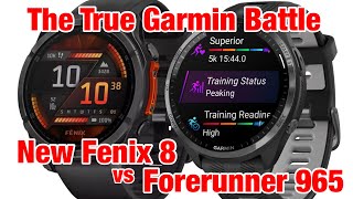 Not Enduro 3 Its Garmin Fenix 8 vs Forerunner 965 That is the question Super Practical Review [upl. by Eentruoc276]