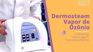 Dermosteam Ibramed Vapor de Ozônio  Unboxing [upl. by Christan]