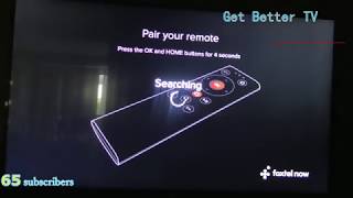 foxtel now box setup [upl. by Orgell]