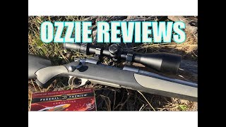 Weatherby Vanguard quotStainlessquot 300Win Mag Rifle with accuracy testing [upl. by Neitsirhc386]