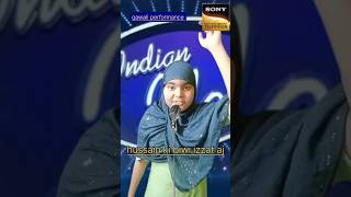 hussain ki biwi izzat ajnaatqawwaliperformanceindianidol13viralyoutubeshorttrend [upl. by Aroc220]