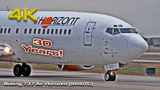 Boeing 737 Air Horizont 9HGTC Valencia [upl. by Sacttler]