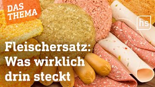 Fleischalternativen boomen doch wie gesund sind sie  hessenschau DAS THEMA [upl. by Issiah]