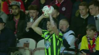 Accrington v AFC Wimbledon [upl. by Muirhead12]