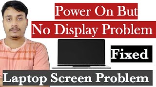 Hp No Display But Power On Laptop  Hp Laptop Black Screen Caps Lock Blinking [upl. by Curhan]