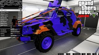 INSURGENT PICKUP CUSTOMIZATION 18M GTA ONLINE [upl. by Nej519]