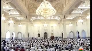 Oman HM the Sultan Qaboos Performs Eid Al Adha Prayers in the Wilayat of Khasab Musandam [upl. by Nylhsoj639]