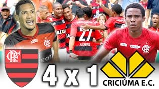 Flamengo 4 x 1 Criciúma  Brasileiro 2013  Melhores Momentos [upl. by Riek]