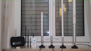 GLAMOS Helium Antennas Testing 3 vs 58 vs 8dBi RAK VS 9dBi McGill Indor 2022 Part 2 [upl. by Hyams477]